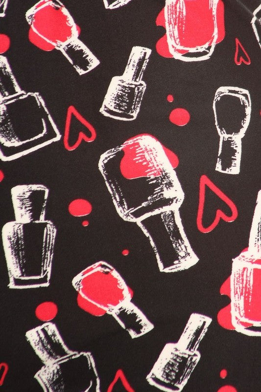 Nail polish print