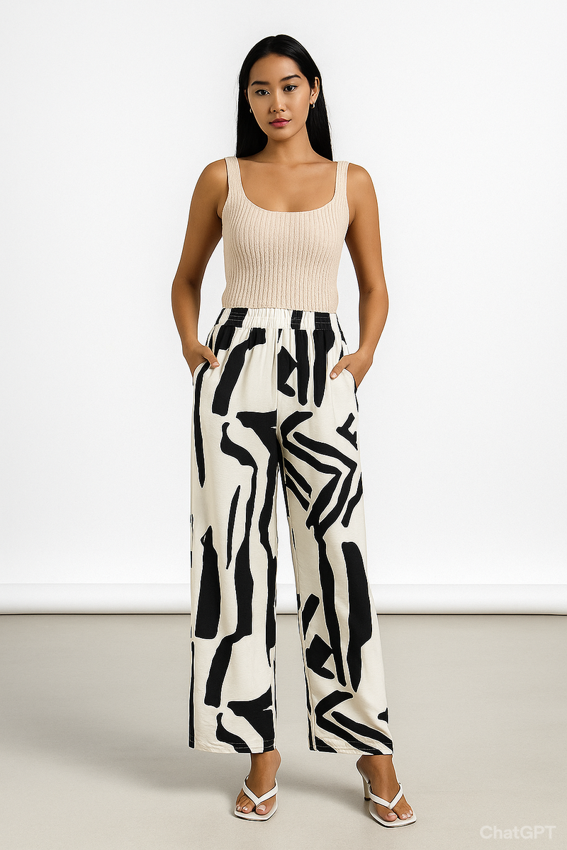 Wide leg palazzo pants-JRB-LELIS07