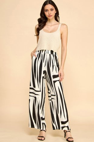 Wide leg palazzo pants-JRB-LELIS09