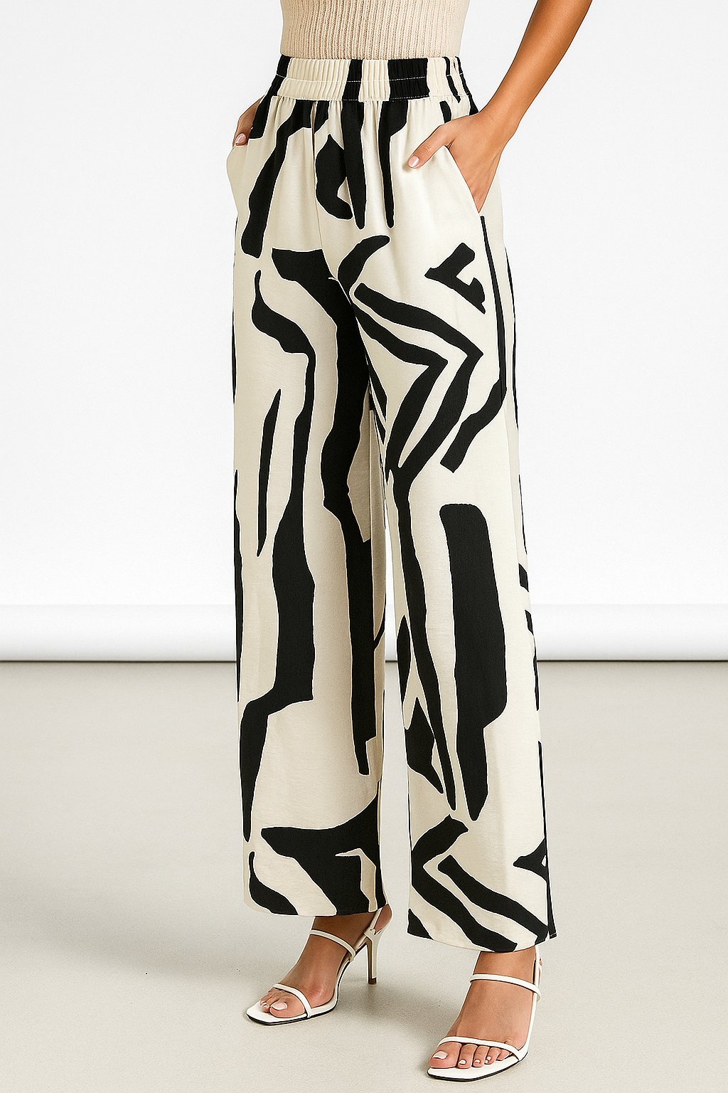 Wide leg palazzo pants-JRB-LELIS07