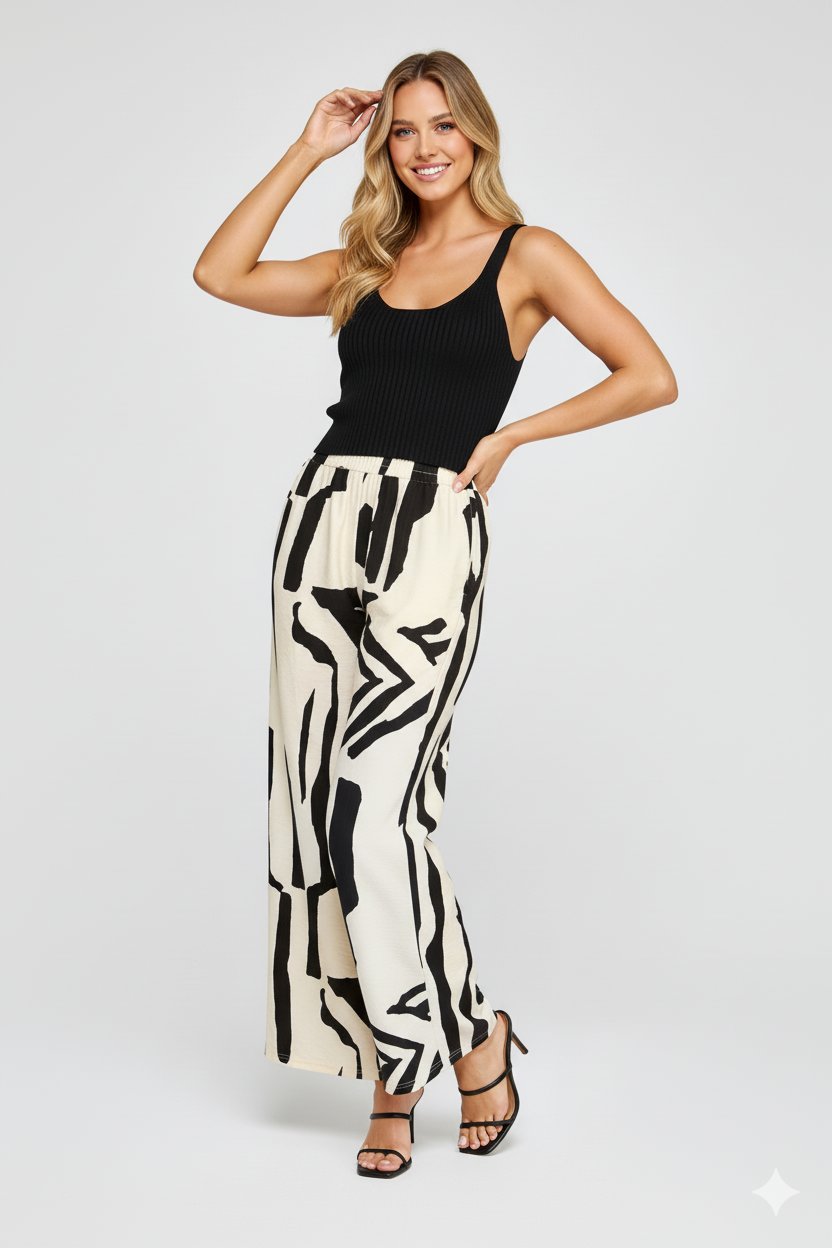 Wide leg palazzo pants-JRB-LELIS07