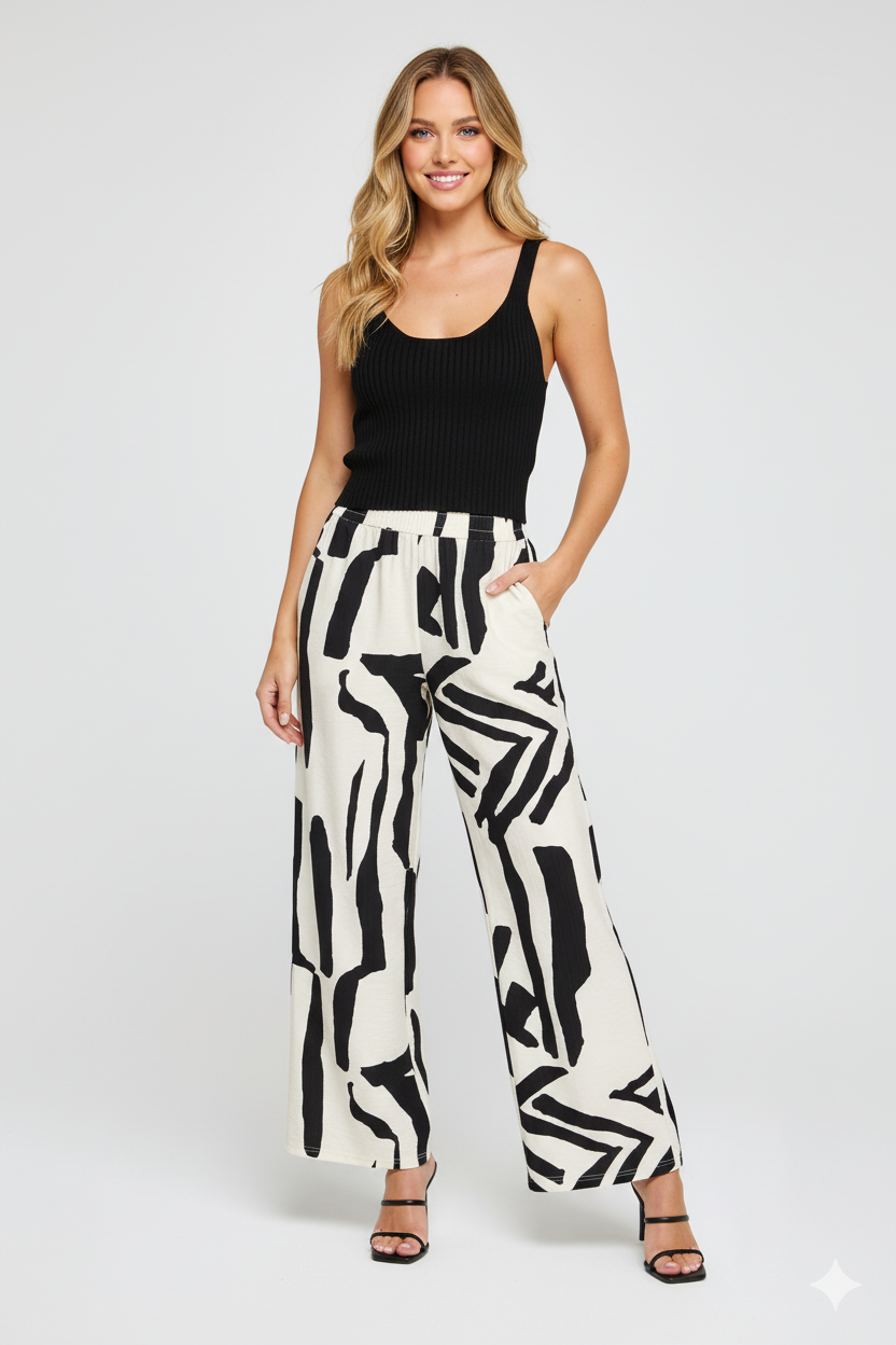 Wide leg palazzo pants-JRB-LELIS07