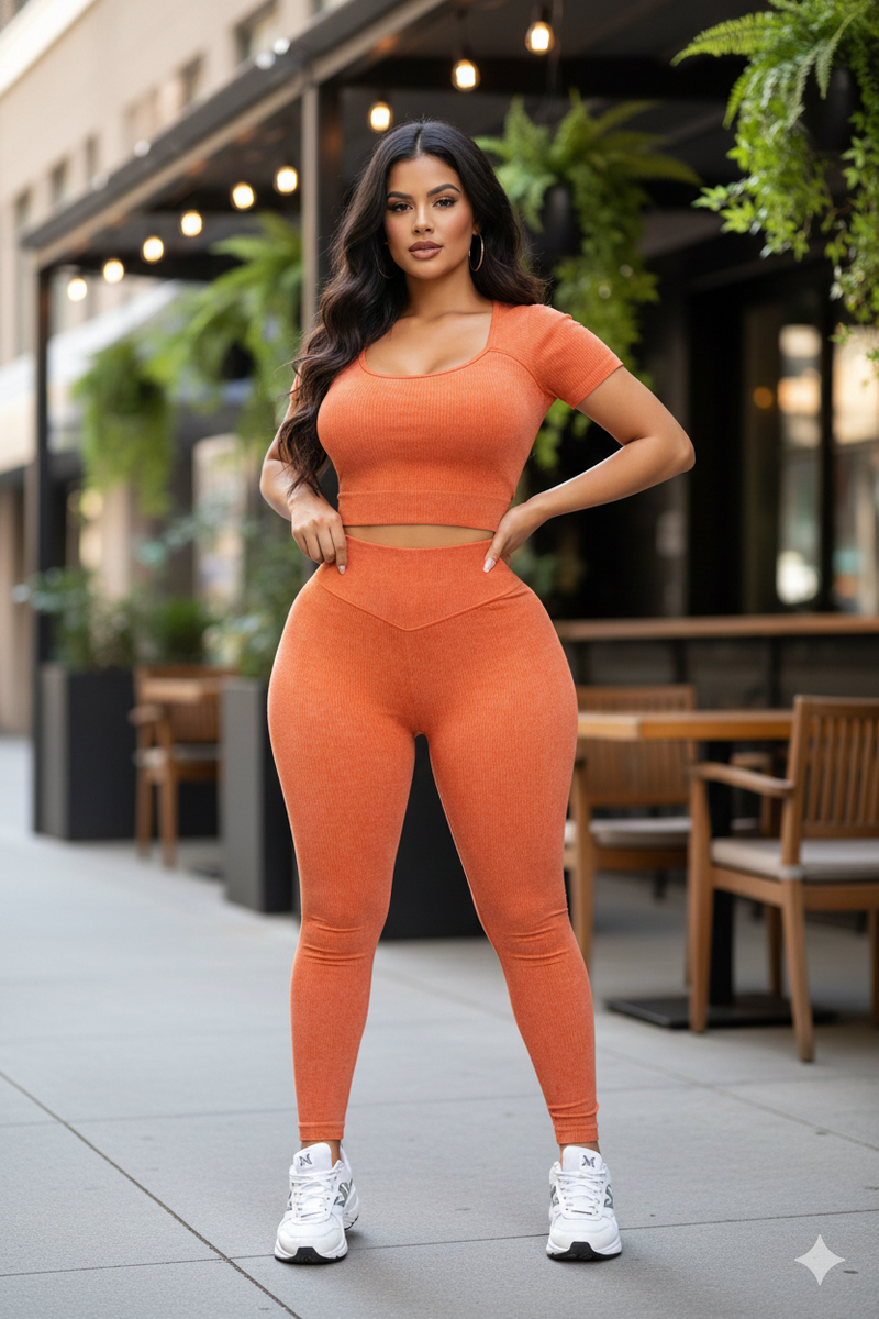 MINERAL WASH SCRUNCH BUTT 2-PIECE SET